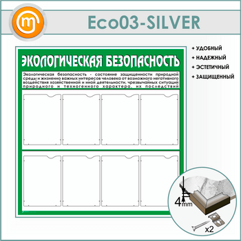 ����� �������������� ������������� � 8 ��������� (ECO-03-SILVER)