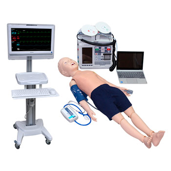 Многофункциональный робот-симулятор пациента с системой мониторинга основных жизненных показателей (ребёнок 5 лет)