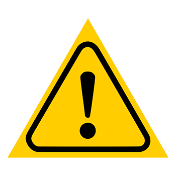 Знак «Карантин», Q13.4 (пластик, сторона 150 мм)