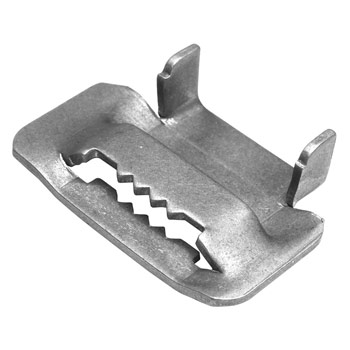 Пряжка (скрепа-бугель, замок) для бандажной ленты 20 мм