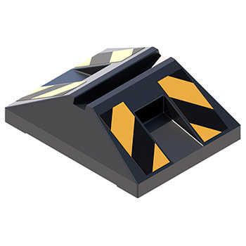 Подставка пластиковая водоналивная 445 со световозвращающей разметкой